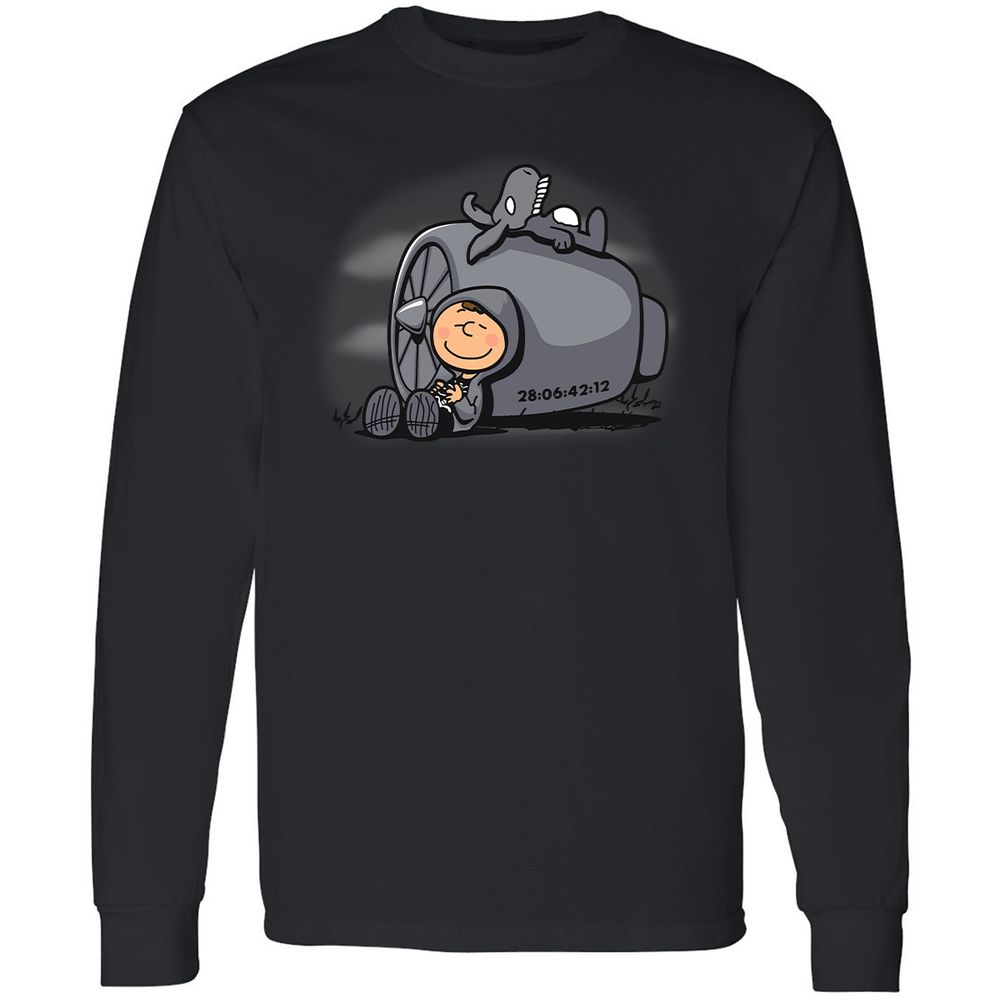 Long Sleeve T-Shirt - 87J4F2NM - Black - 16