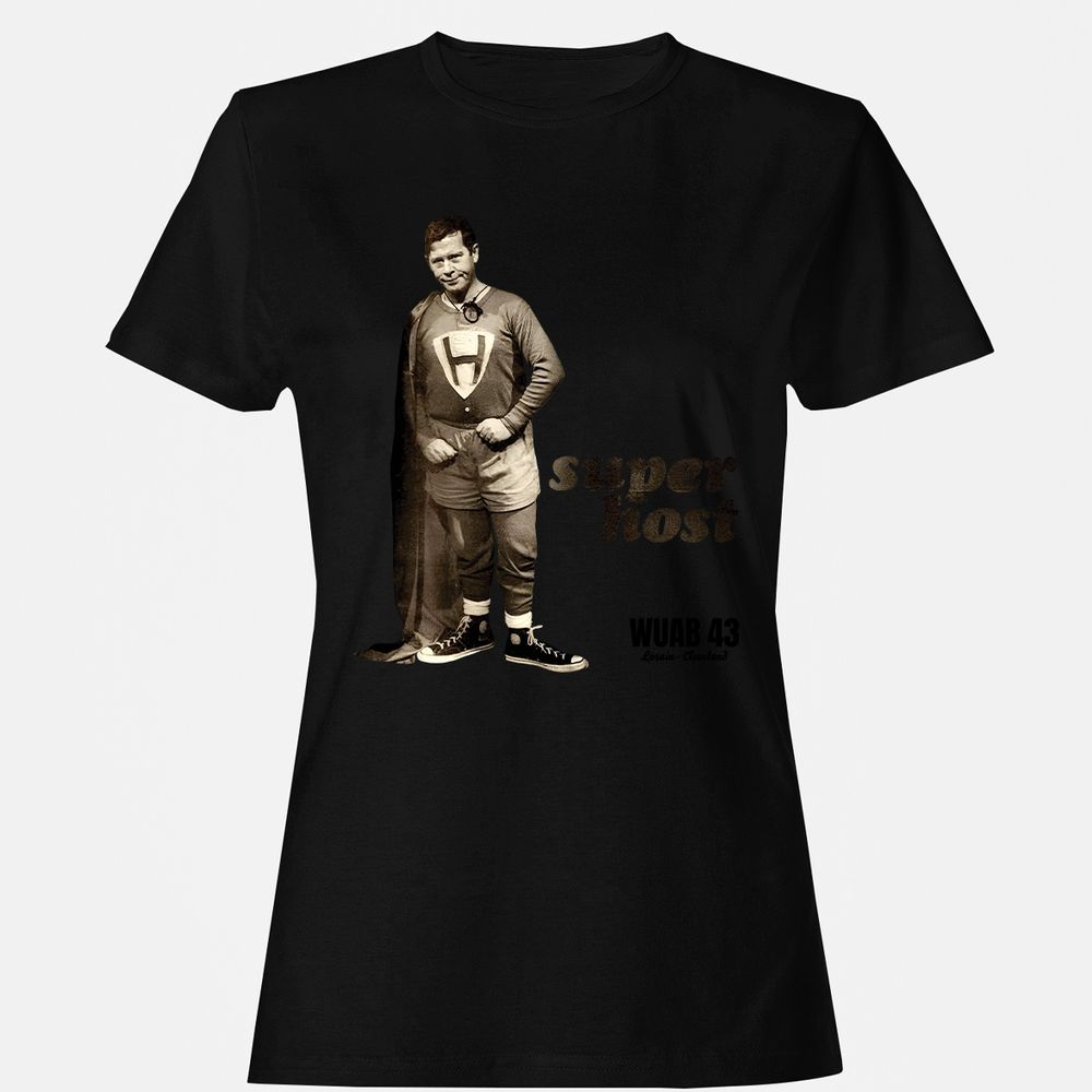 Women's T-Shirt - 16B2EV9F - Black - 16