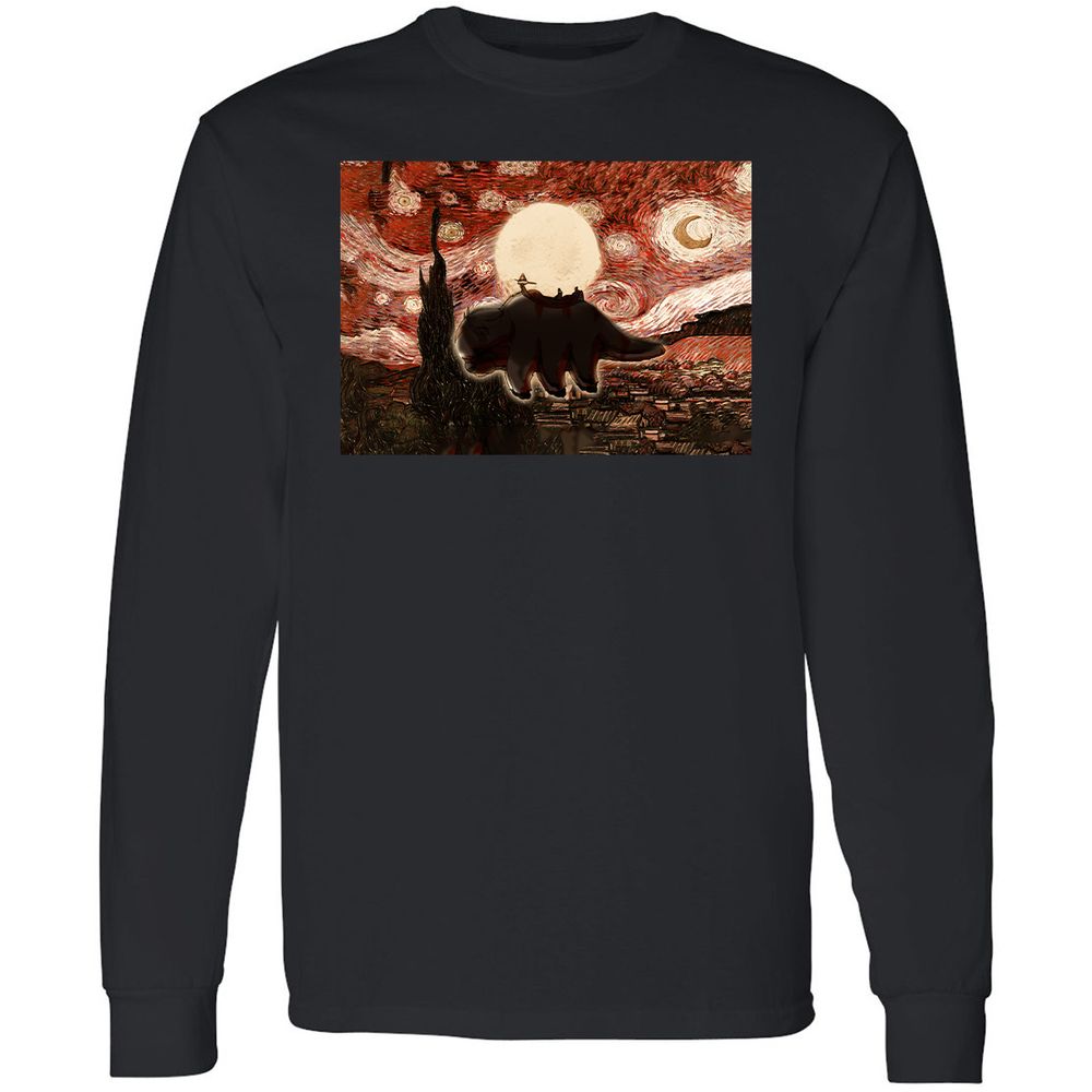 Long Sleeve T-Shirt - ZGB5KKC9 - Black - 16