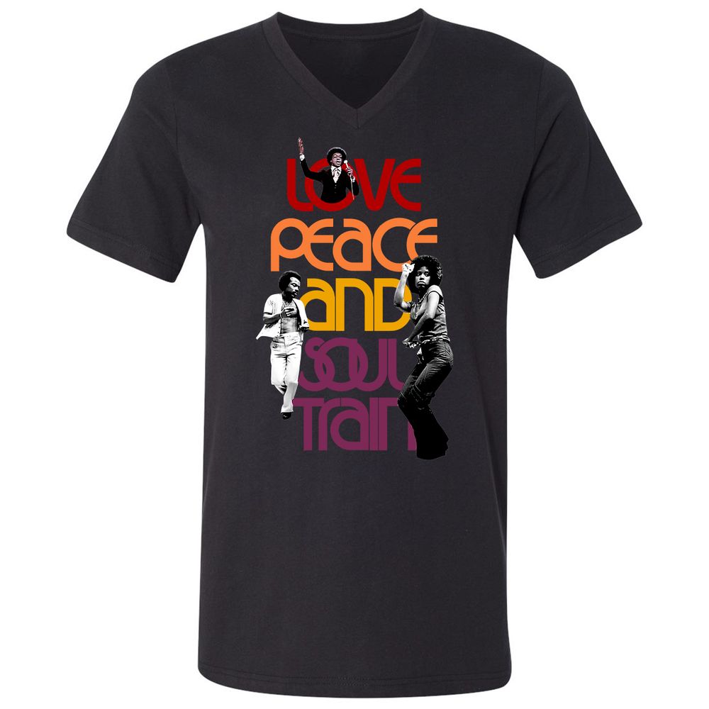 Unisex V-Neck T-Shirt - VNL533L2 - Black - 16