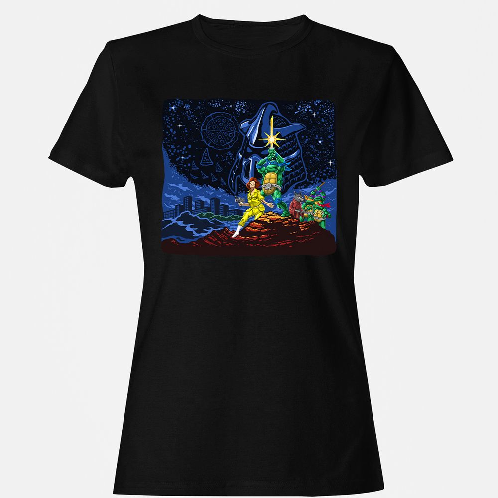 Women's T-Shirt - 14V6C1TF - Black - 16