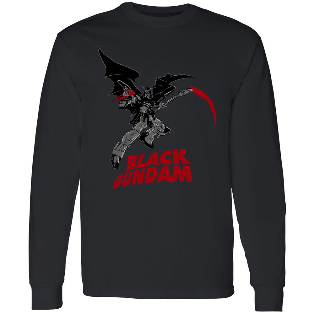 Long Sleeve T-Shirt - 7H4FUBVZ - Black - 16