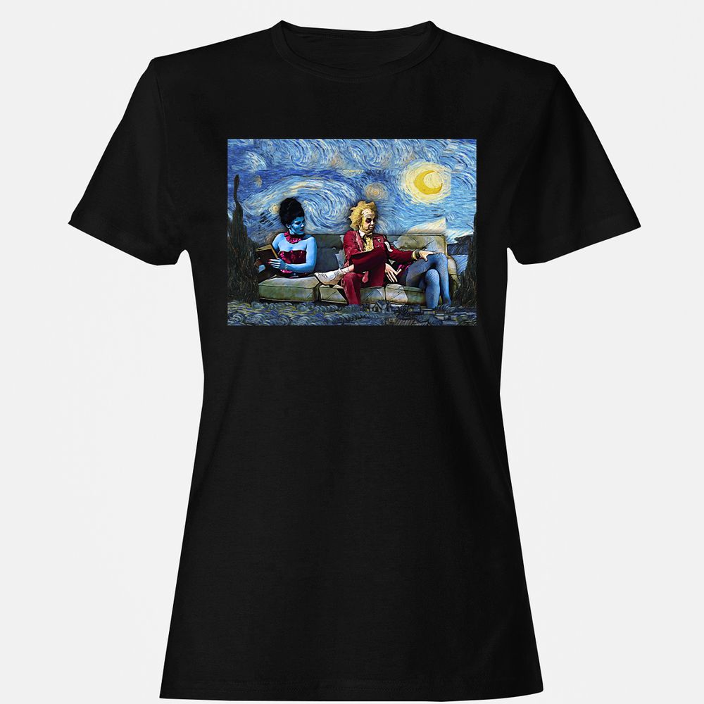 Women's T-Shirt - FB7PXHZ9 - Black - 16