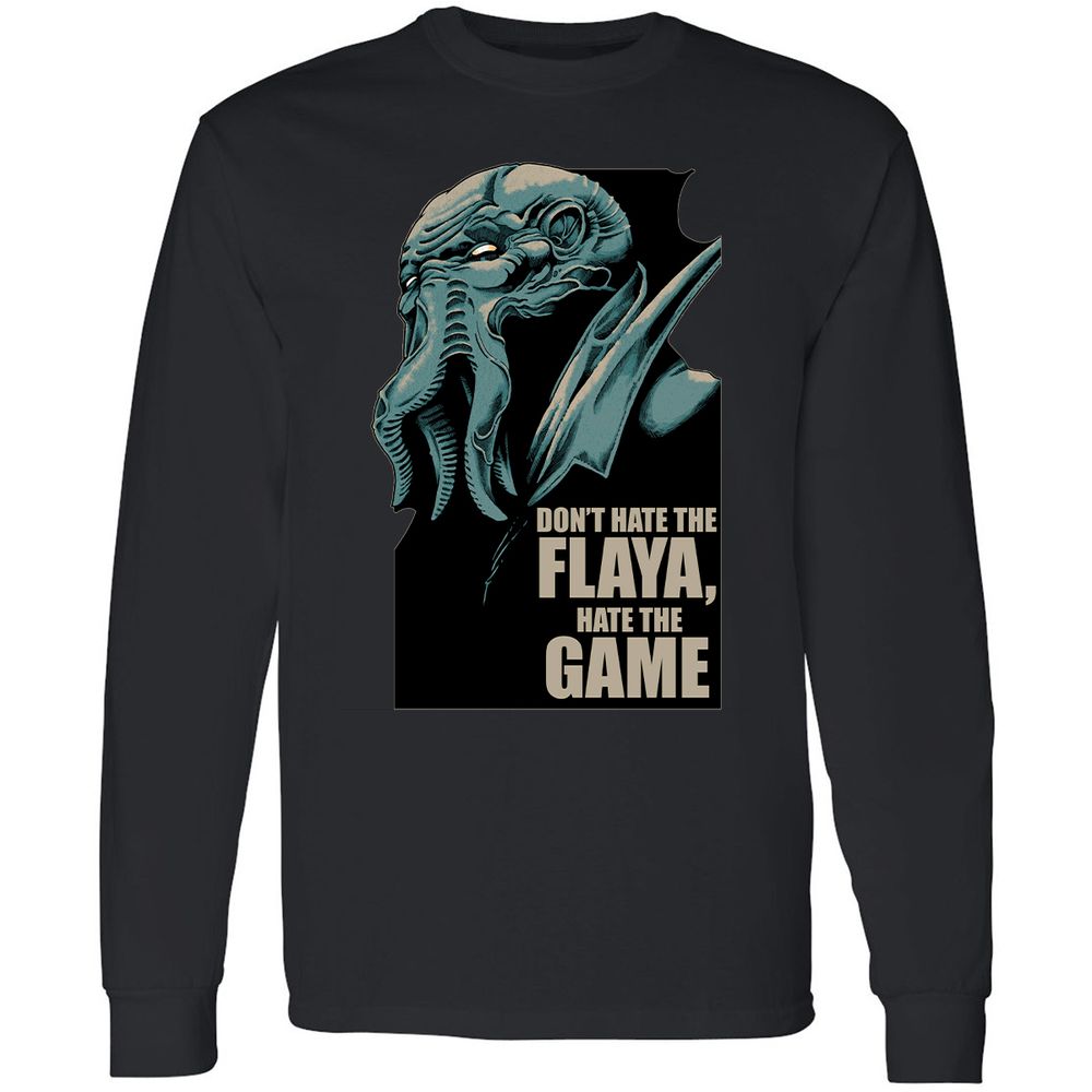 Long Sleeve T-Shirt - FJTVGFS6 - Black - 16