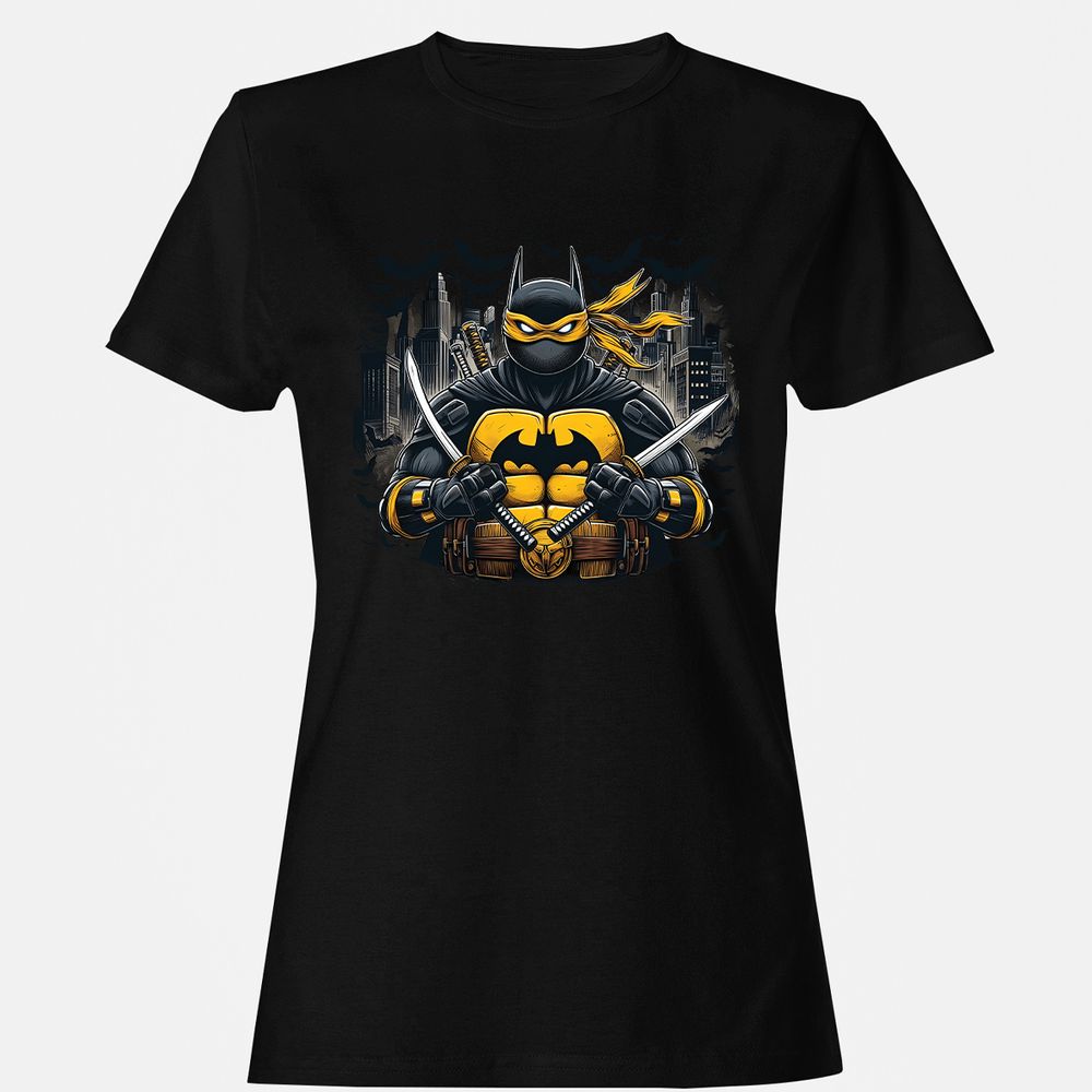 Women's T-Shirt - 9D3DSGEQ - Black - 16