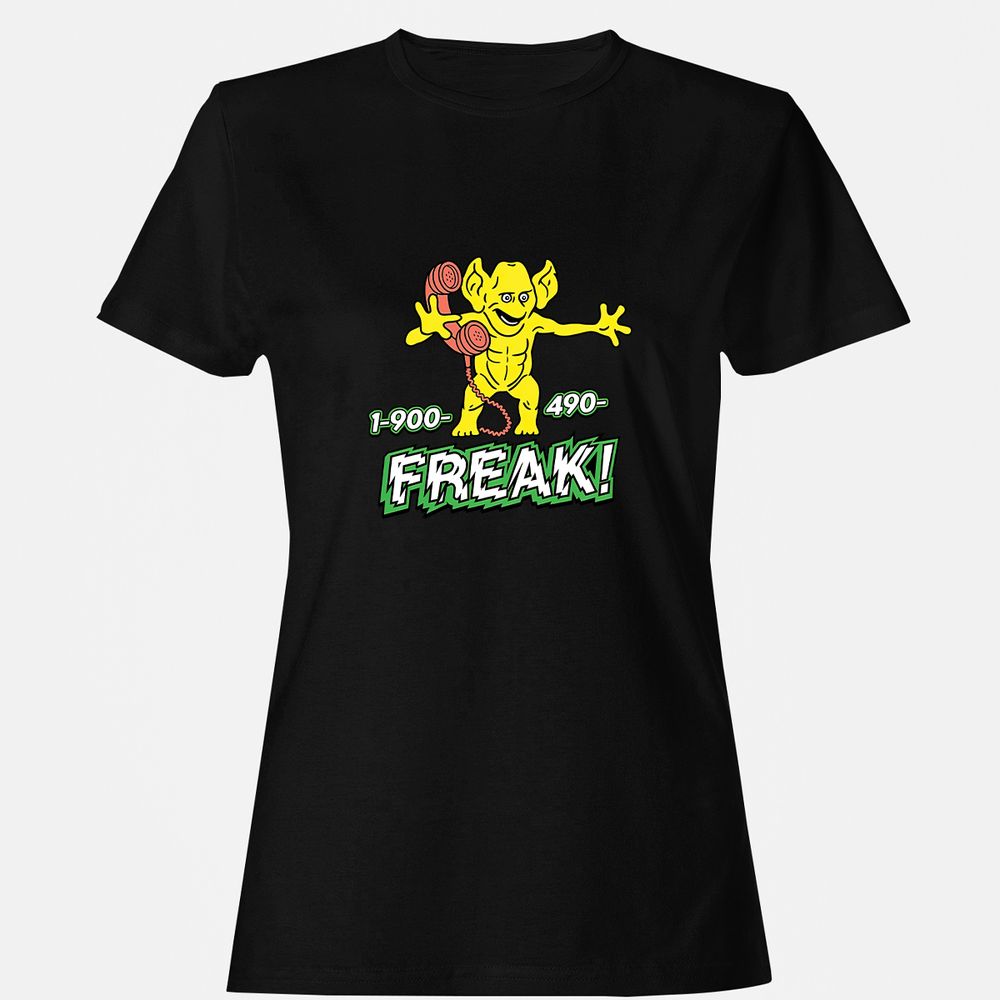 Women's T-Shirt - E929FZQN - Black - 16