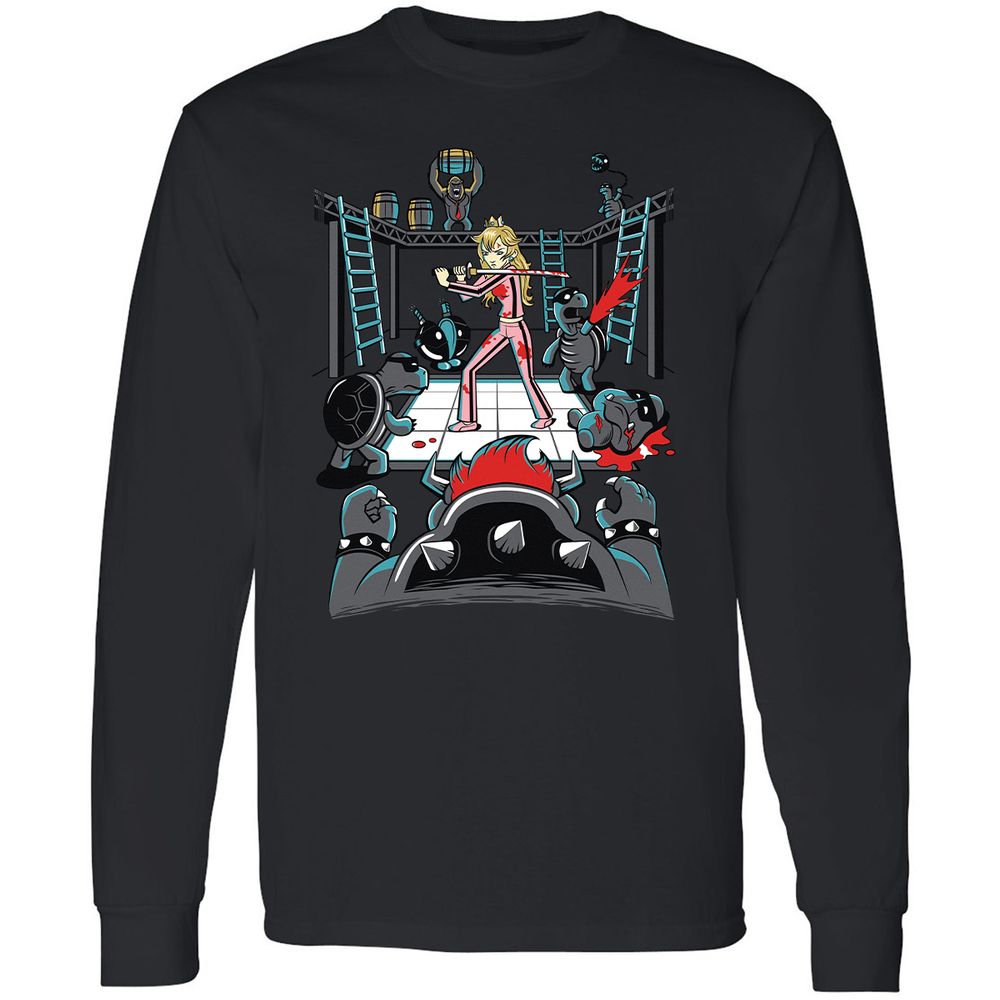 Long Sleeve T-Shirt - VSUGE5HE - Black - 16