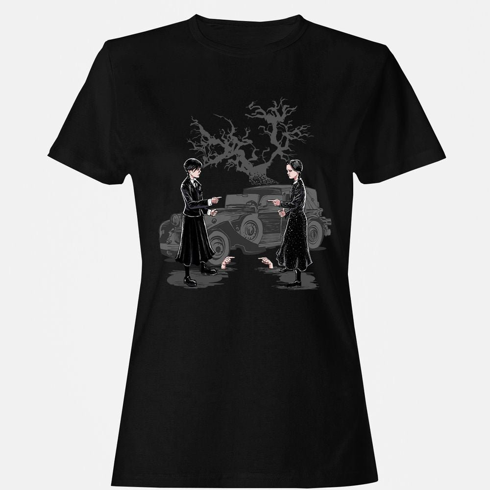 Women's T-Shirt - ETX8REJ7 - Black - 16