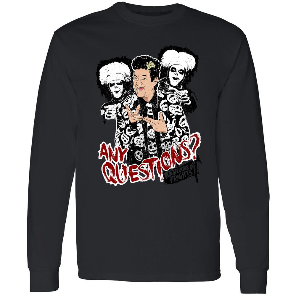 Long Sleeve T-Shirt - G7M4DX7V - Black - 16