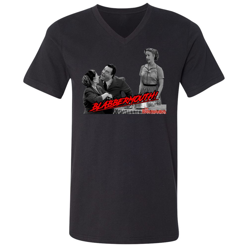 Unisex V-Neck T-Shirt - SEV29JN2 - Black - 16