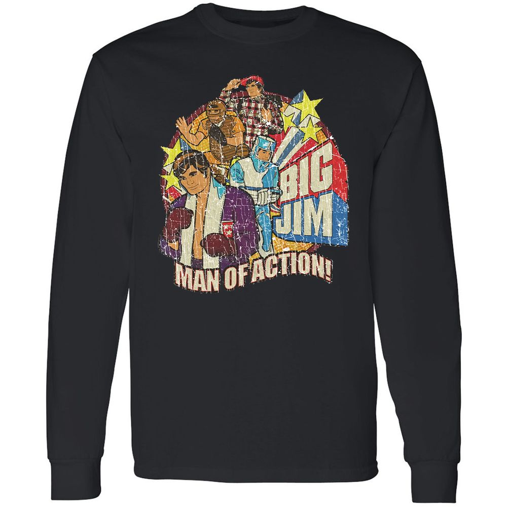 Long Sleeve T-Shirt - WGT6ACF3 - Black - 16