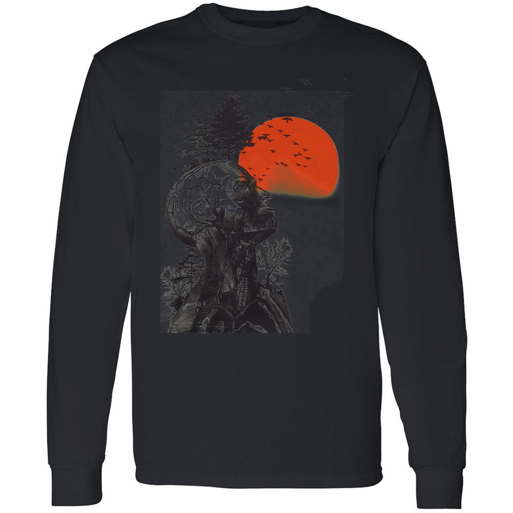 Long Sleeve T-Shirt - AY1LBZCS - Black - 16