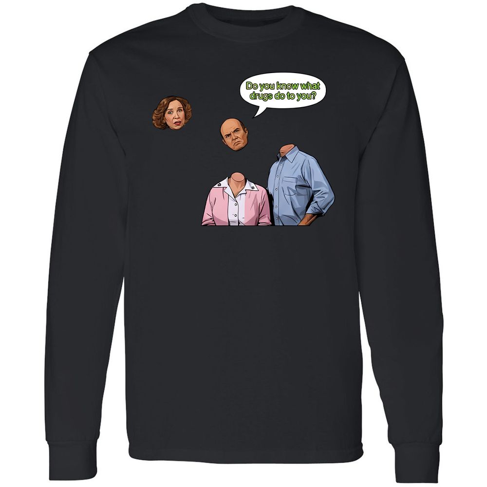 Long Sleeve T-Shirt - L466CKL9 - Black - 16