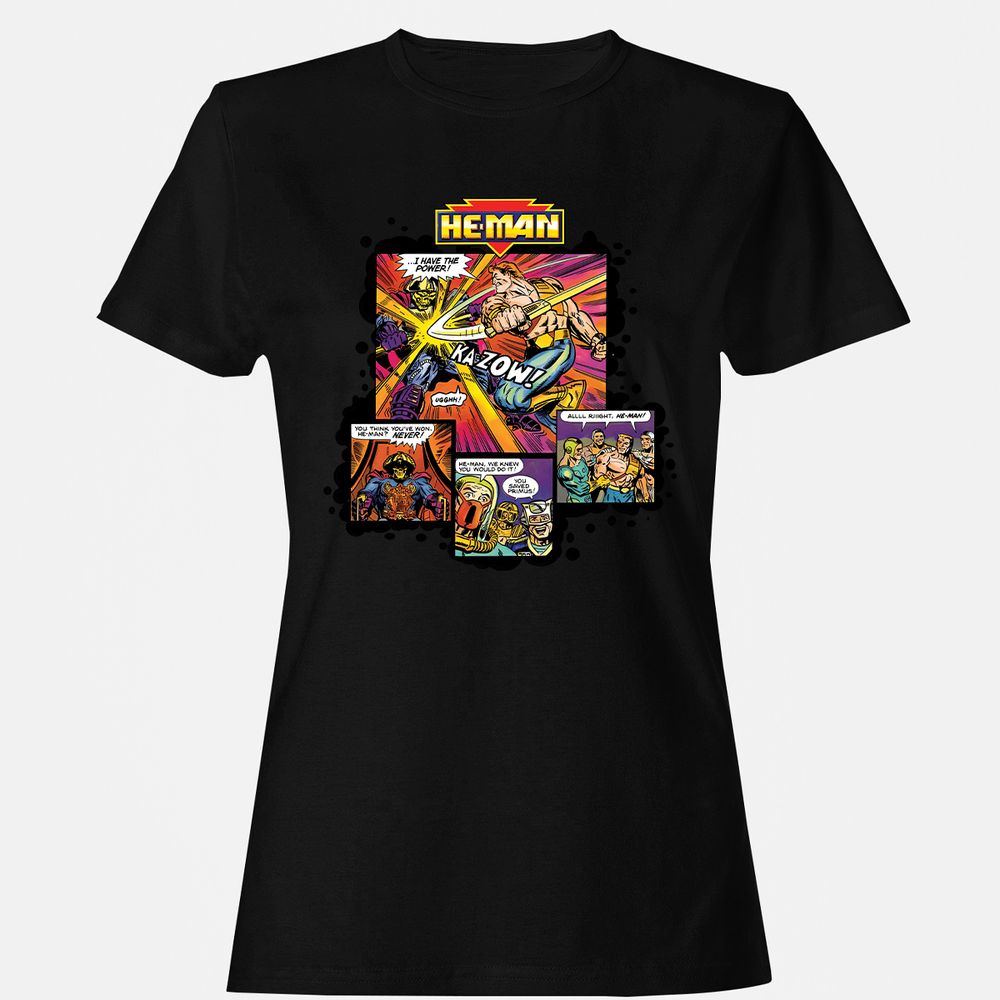 Women's T-Shirt - V1SHCJCU - Black - 16