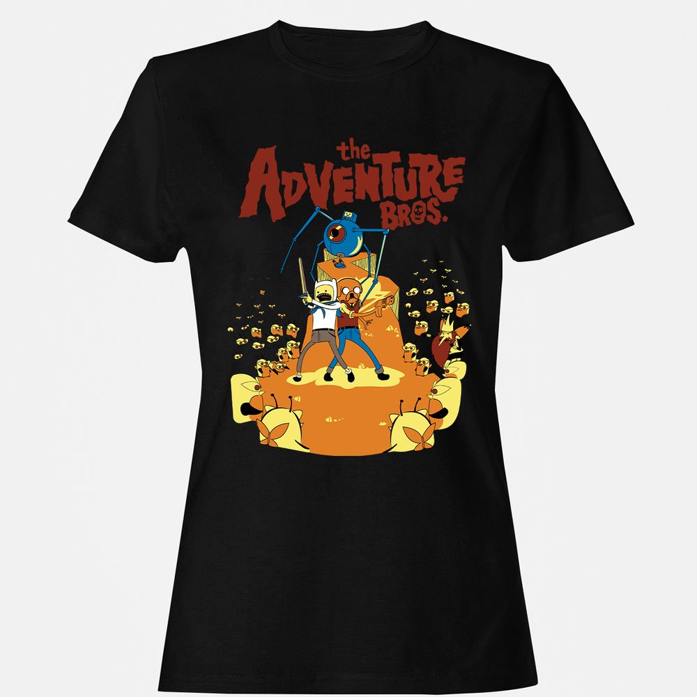 Women's T-Shirt - MDEBCR41 - Black - 16