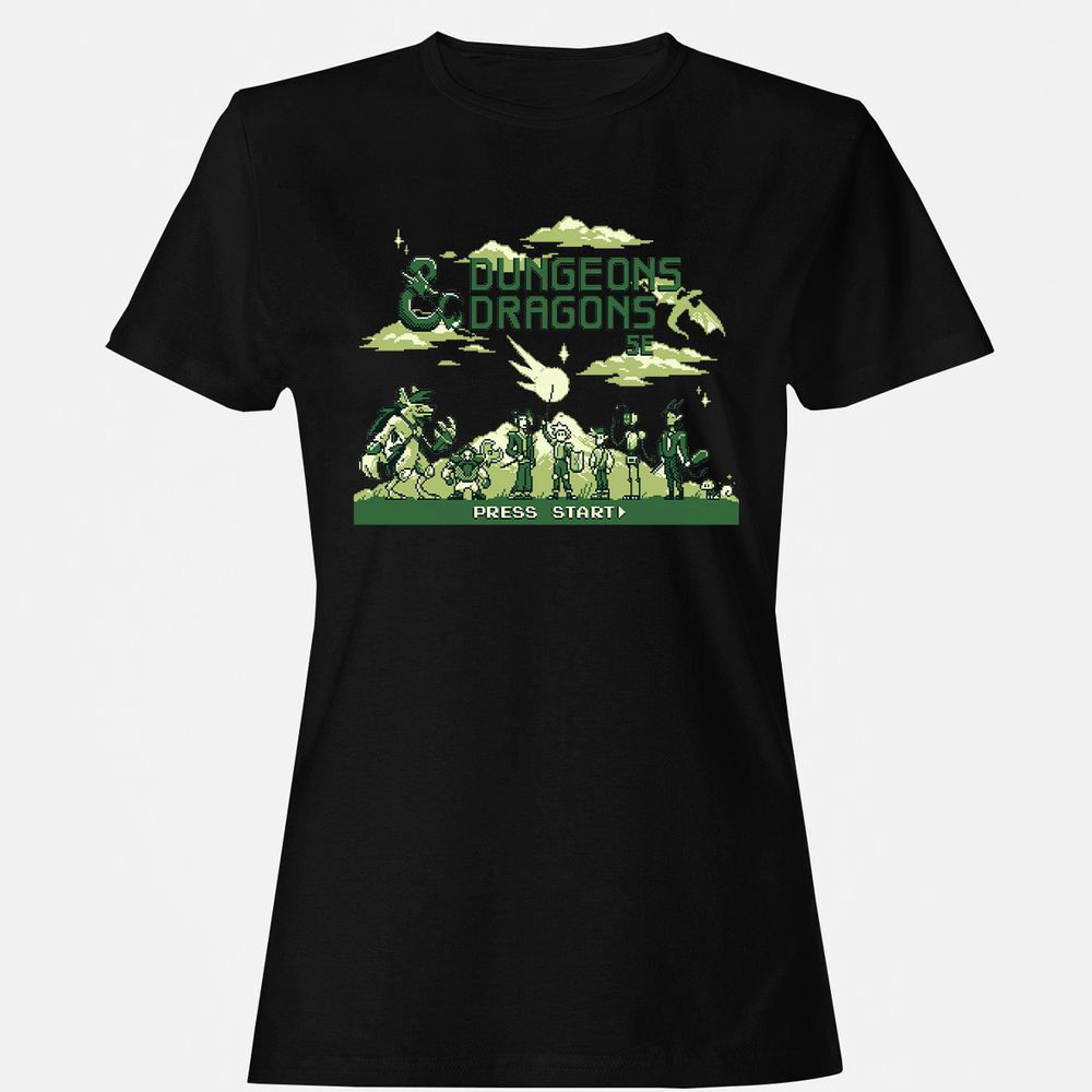 Women's T-Shirt - XKG5DMCG - Black - 16