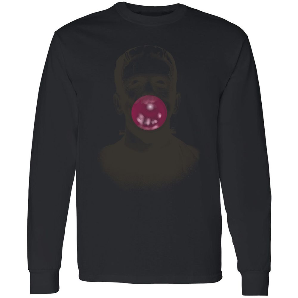 Long Sleeve T-Shirt - XH6BDKLZ - Black - 16