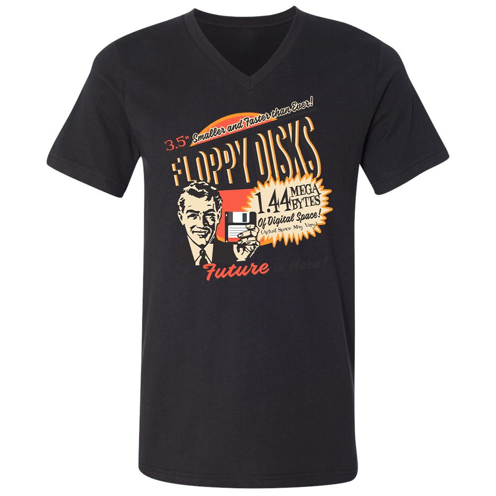 Floppy Disk Retro - Black - 16