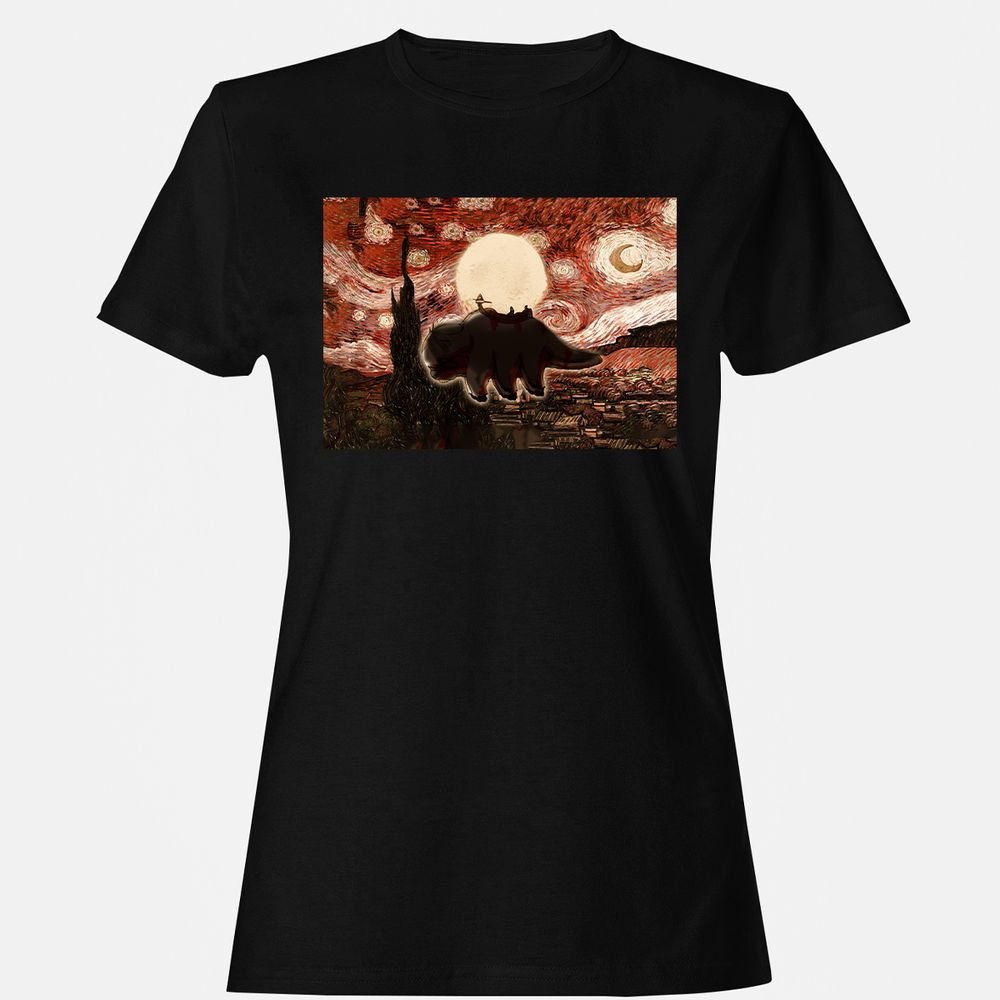 Women's T-Shirt - EN6CX93M - Black - 16
