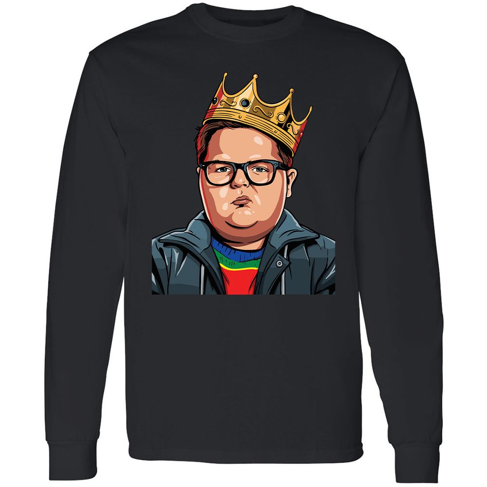 Long Sleeve T-Shirt - P7M8DS1Y - Black - 16