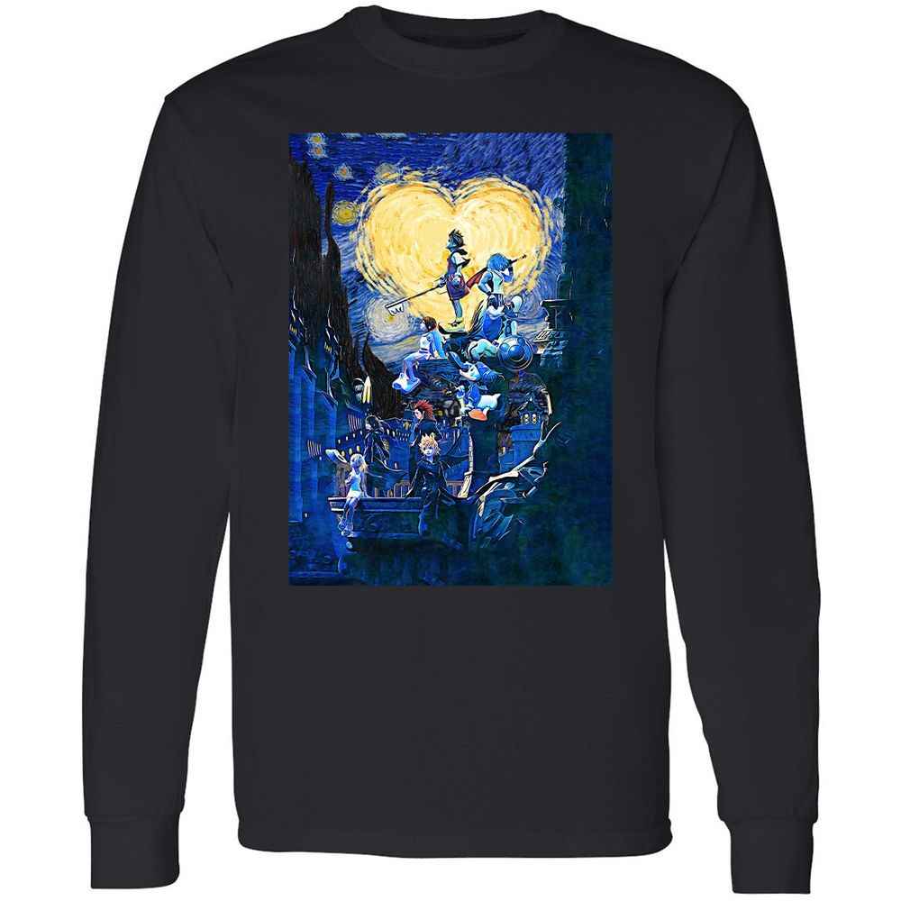 Long Sleeve T-Shirt - NGFFV58W - Black - 16