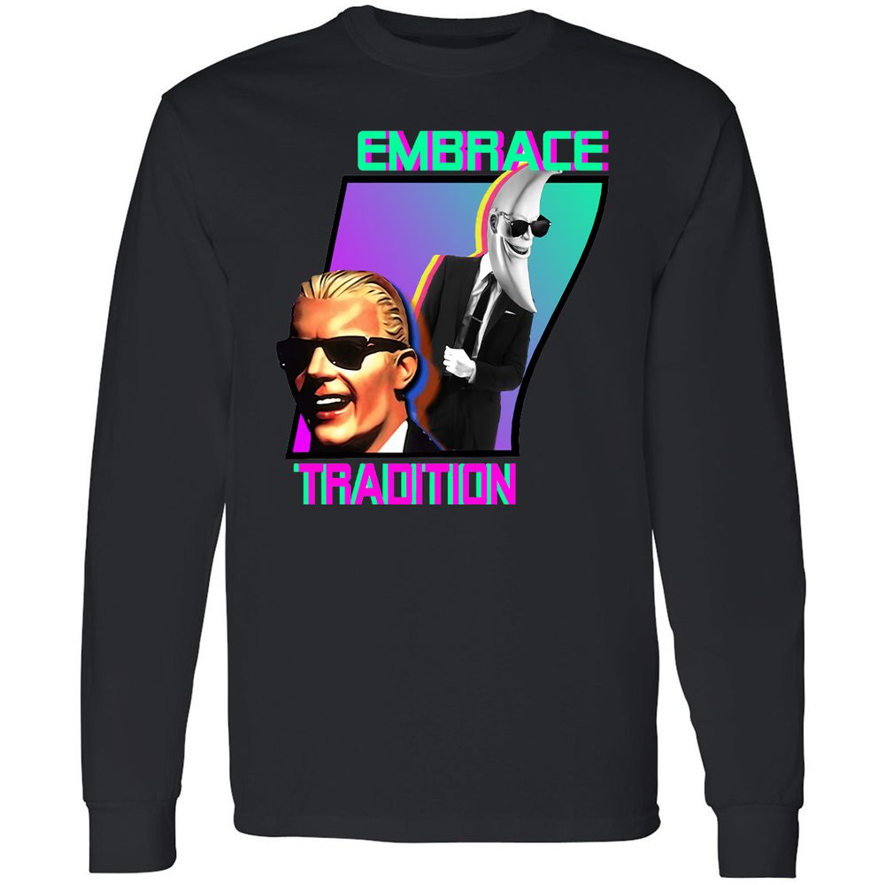 Long Sleeve T-Shirt - AUMDV4ER - Black - 16