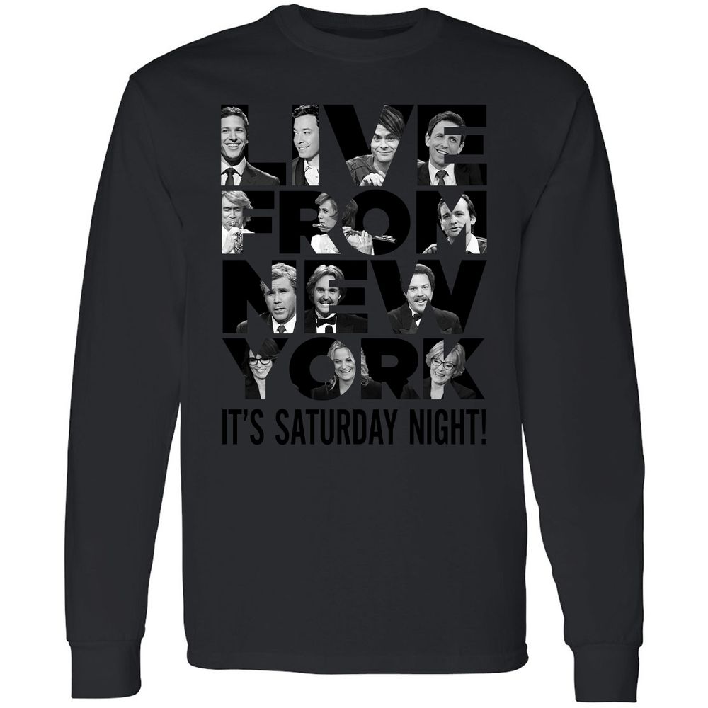 Long Sleeve T-Shirt - FKAJ12JL - Black - 16