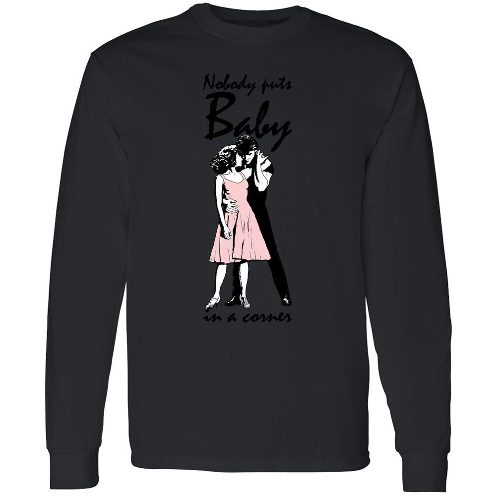 Long Sleeve T-Shirt - PPV57D97 - Black - 16