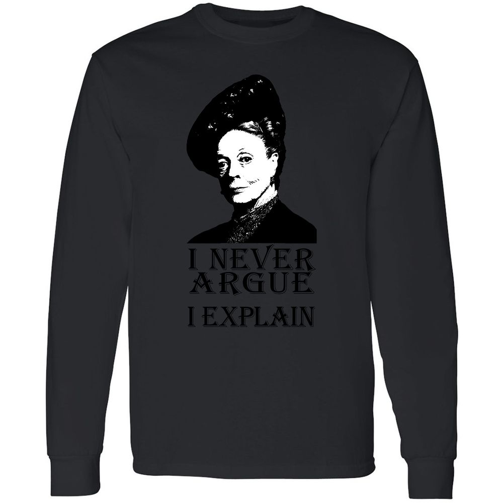 I never argue - Black - 16