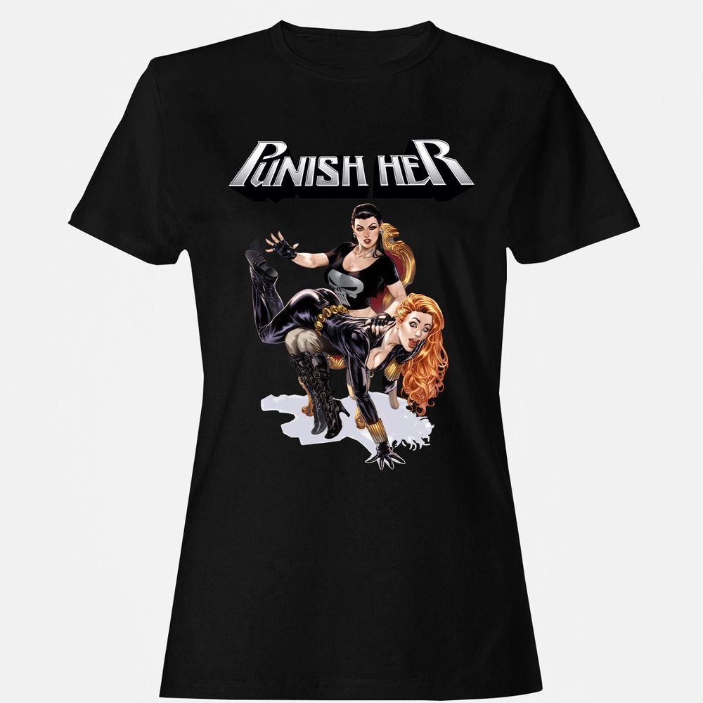 Women's T-Shirt - 7N5D7GK9 - Black - 16