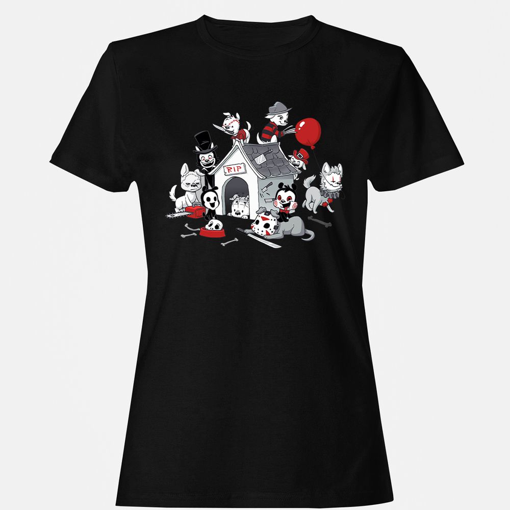 Women's T-Shirt - VL1QESMF - Black - 16