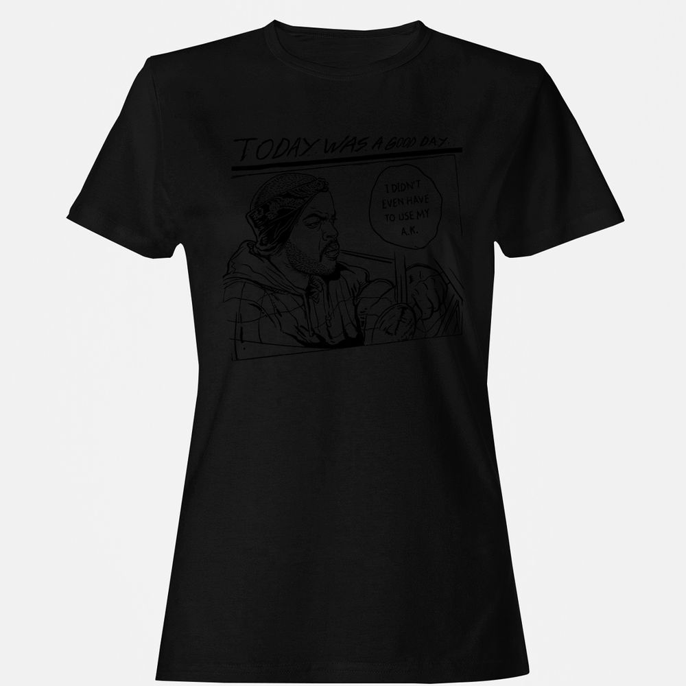 Women's T-Shirt - TZKDZ3WR - Black - 16
