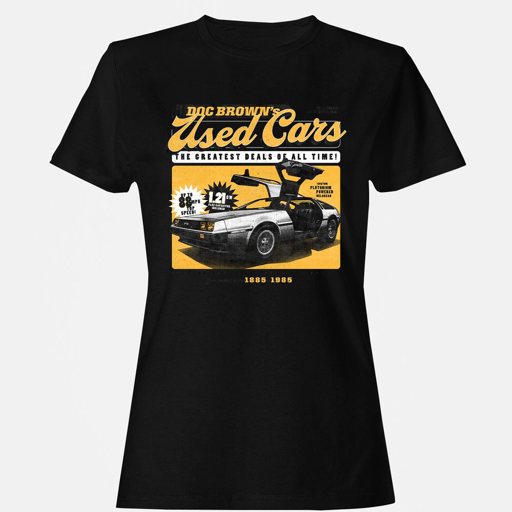 Women's T-Shirt - QLQ7NVHC - Black - 16