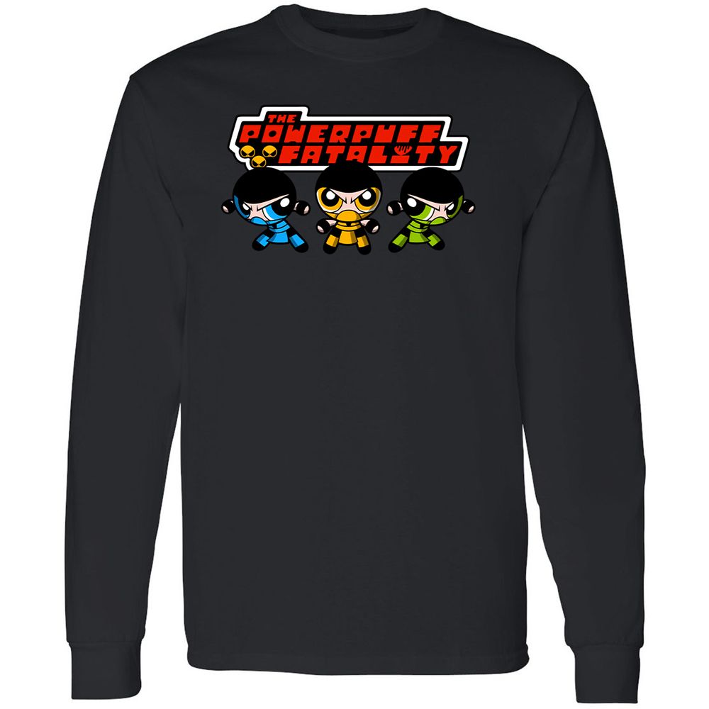 Long Sleeve T-Shirt - QPYDRZFX - Black - 16