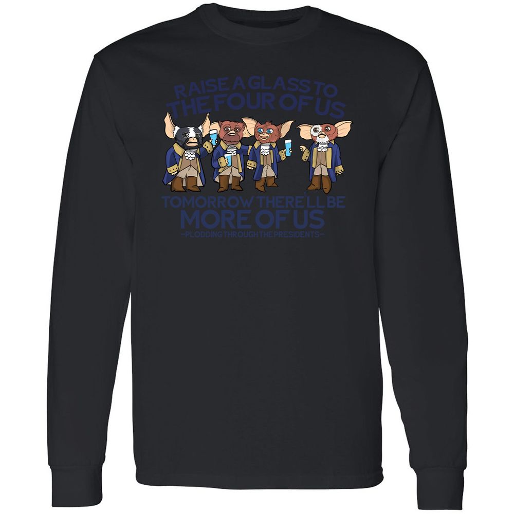 Long Sleeve T-Shirt - R7AQMU9W - Black - 16