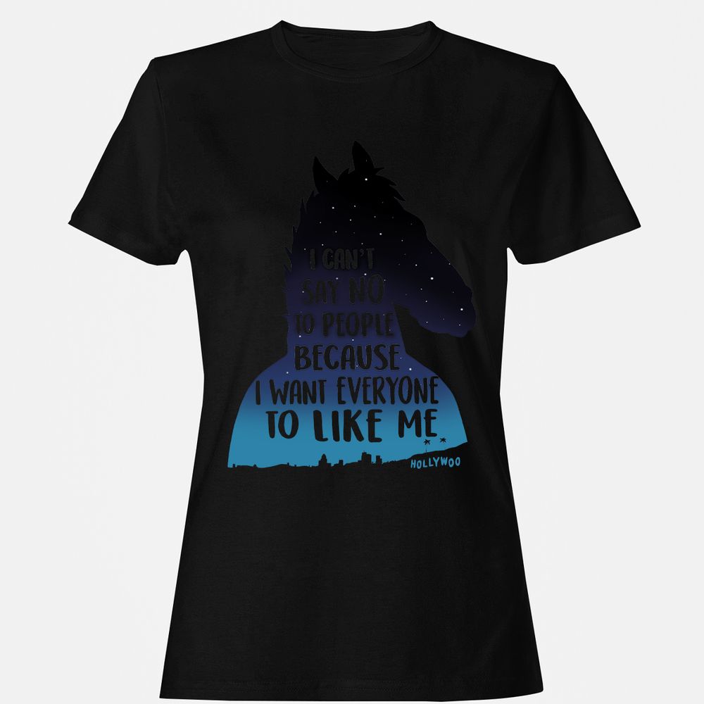 Women's T-Shirt - QAMES5GT - Black - 16