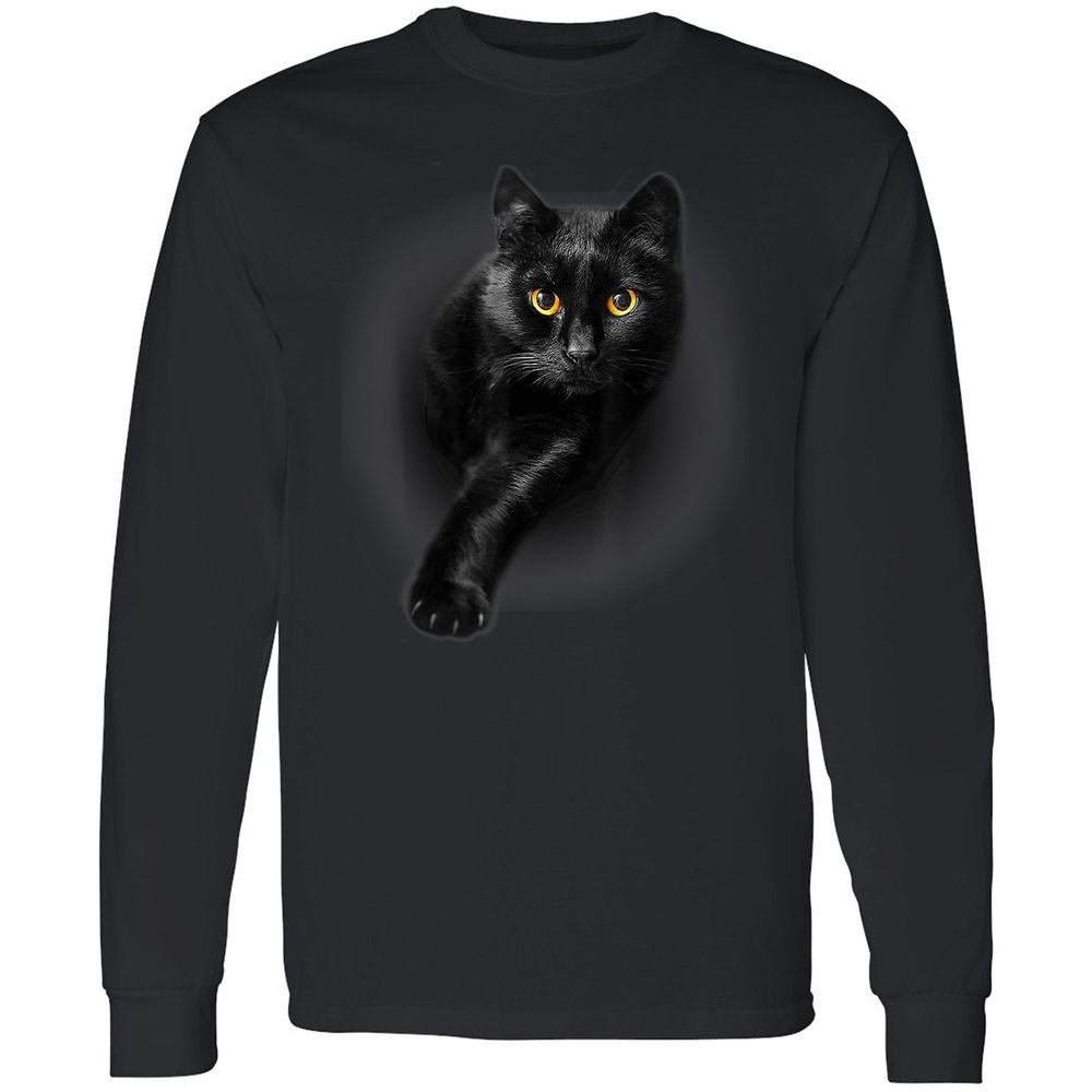 Long Sleeve T-Shirt - 9NW6ELH9 - Black - 16