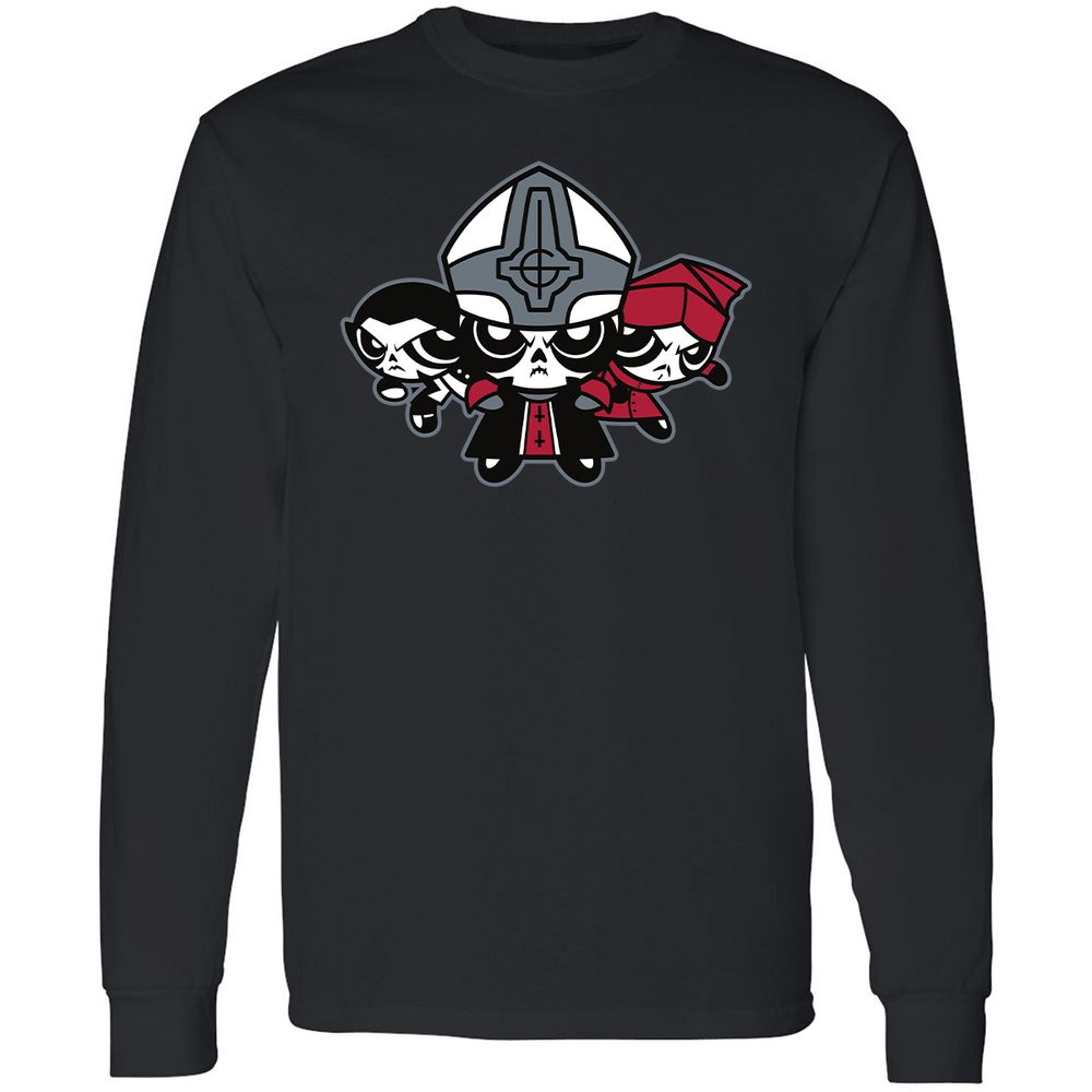 Long Sleeve T-Shirt - BZVBRCH2 - Black - 16