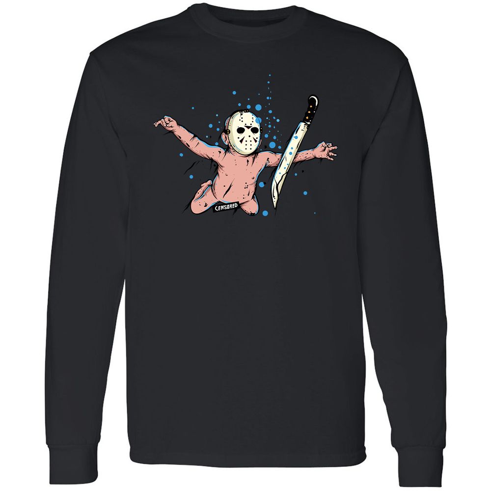 Long Sleeve T-Shirt - W9ME9T98 - Black - 16