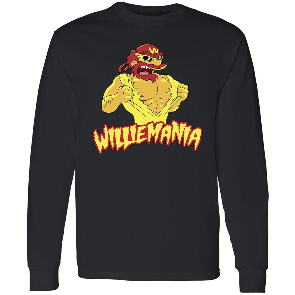 Long Sleeve T-Shirt - QR3GWYF3 - Black - 16