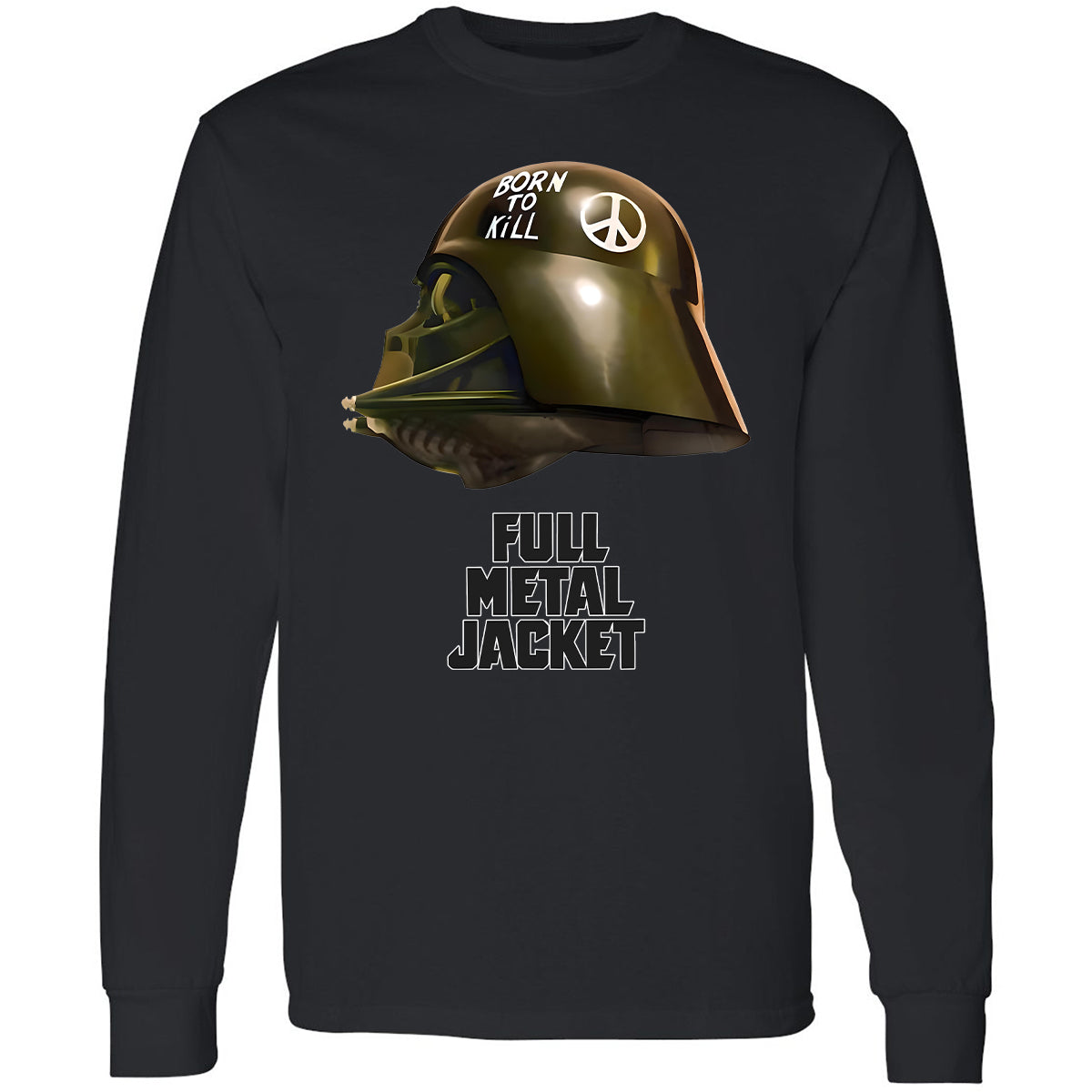 Long Sleeve T-Shirt - VA5GBNJV - Black - 16