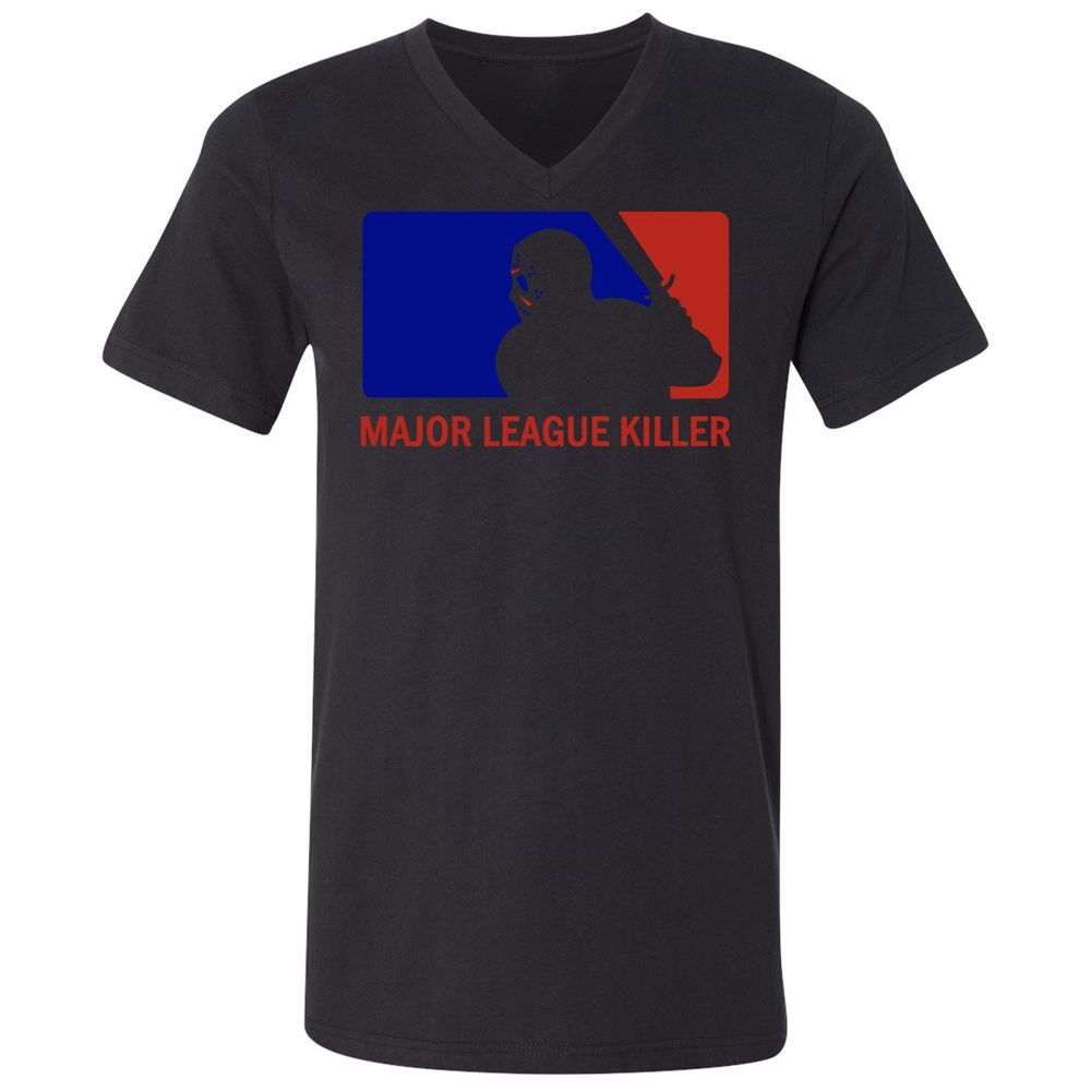 Unisex V-Neck T-Shirt - 1N2UFXBT - Black - 16