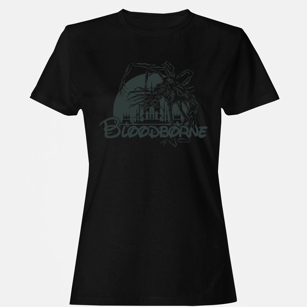 Women's T-Shirt - A6VZXF9D - Black - 16