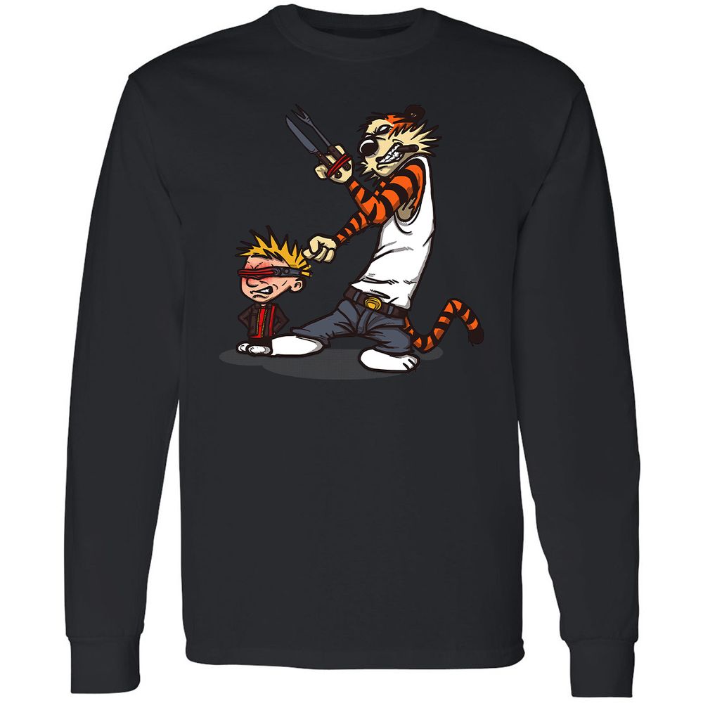 Long Sleeve T-Shirt - T12SUP5Z - Black - 16