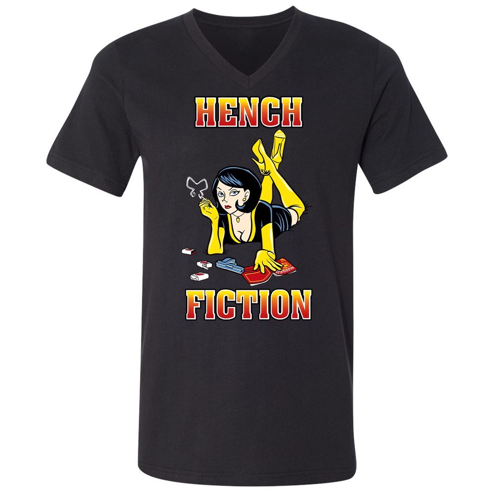 Unisex V-Neck T-Shirt - 9BPRKBAA - Black - 16