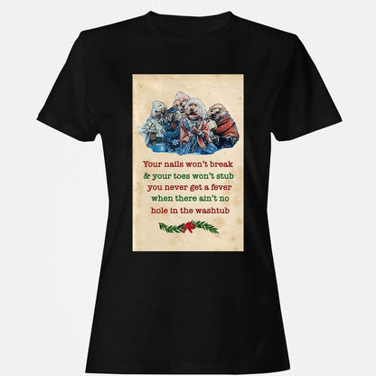 Women's T-Shirt - PYKLP58S - Black - 16
