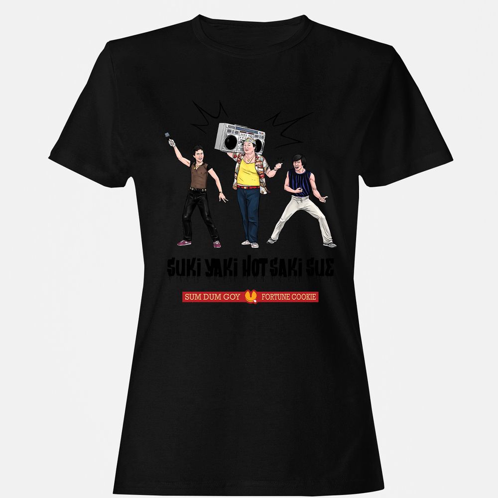 Women's T-Shirt - K79GY14L - Black - 16