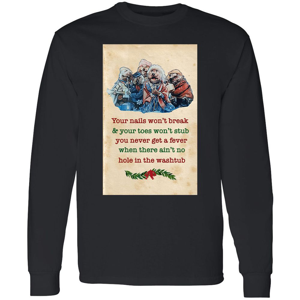 Long Sleeve T-Shirt - NBPDHWVD - Black - 16