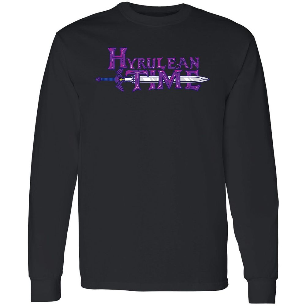 Long Sleeve T-Shirt - 7VRGL5WC - Black - 16