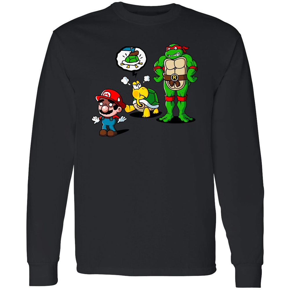 Long Sleeve T-Shirt - MERAEW3Y - Black - 16